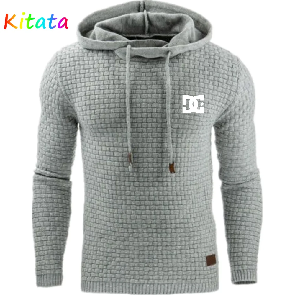 Мужская повседневная толстовка с буквенным принтом DC осень/зима 2022