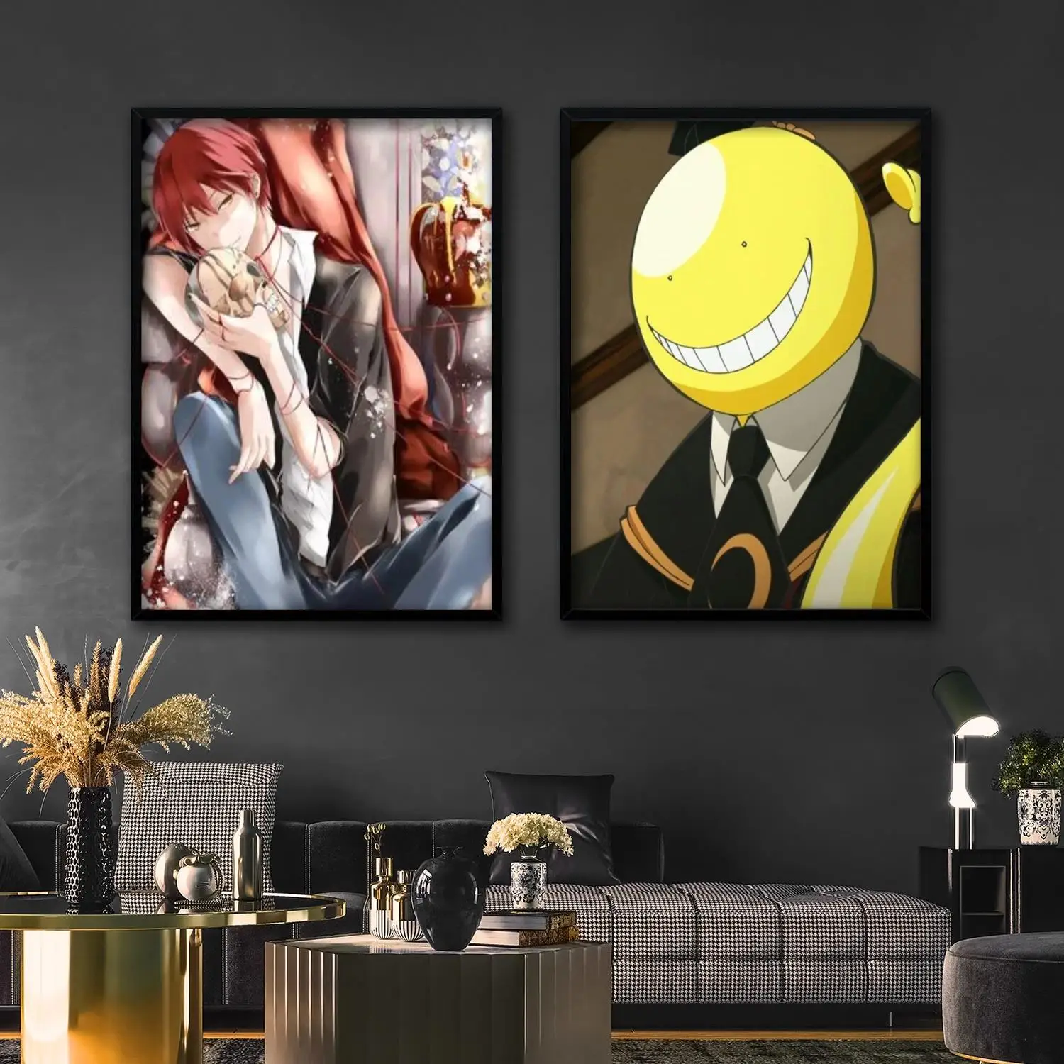 

ansatsu kyoushitsu manga artoon Decorative Painting Canvas 24x36 Poster Wall Art Living Room Posters Bedroom Painting