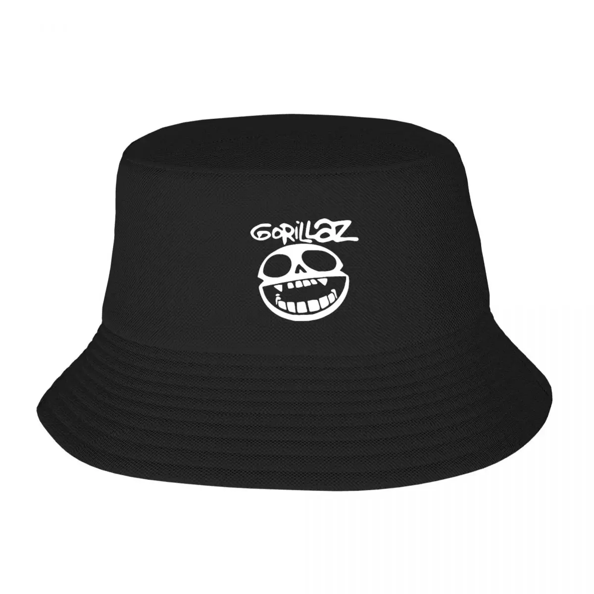 

Gorillaz Rock Band Bucket Hat Vocation Getaway Headwear Stuff Anime Manga Fishing Caps for Sports Unisex Bob Hat Foldable