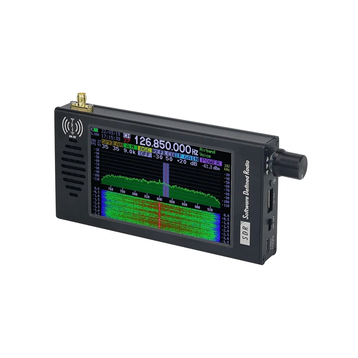 Цифровая демодуляция CW/AM/SSB/FM/WFM