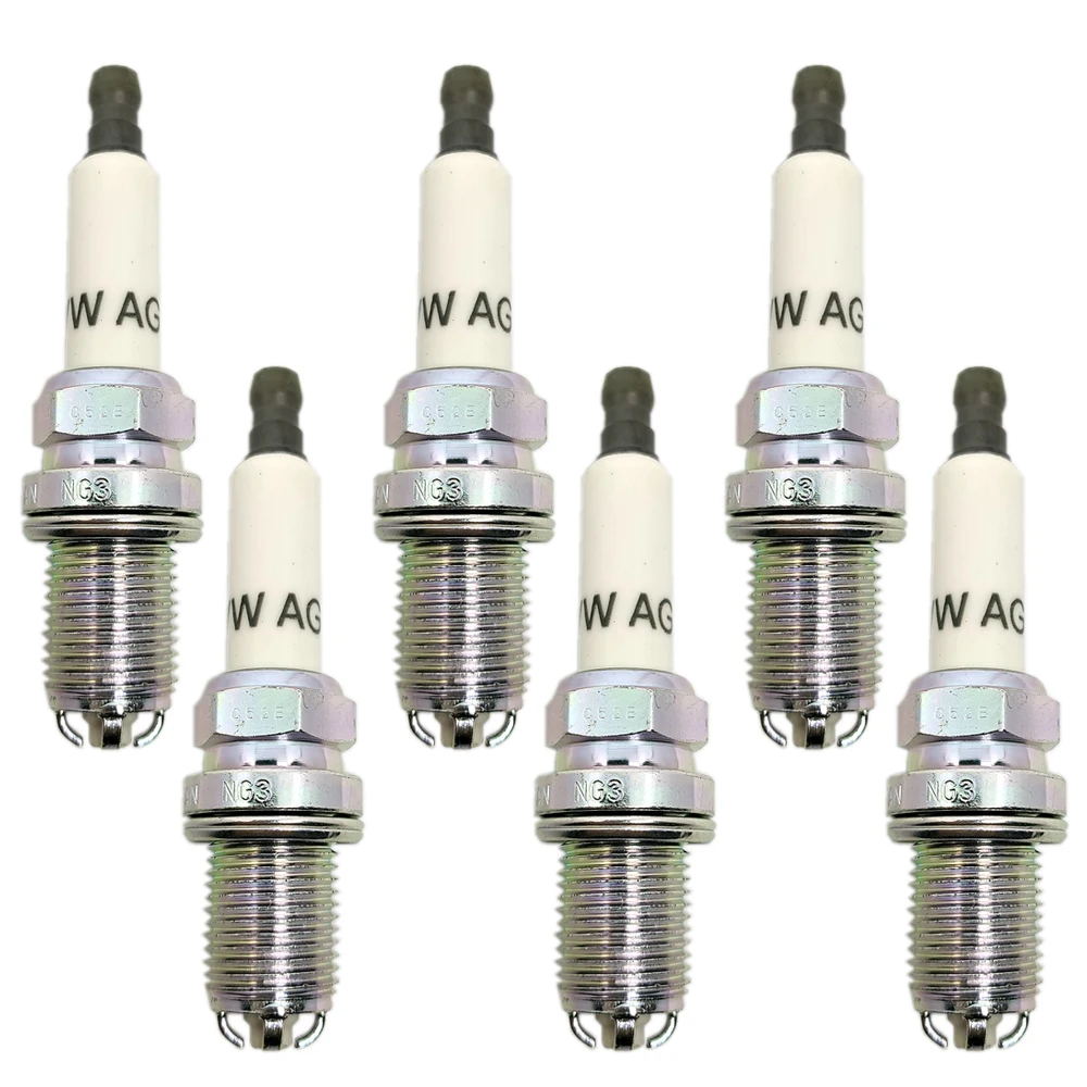 

4-6pcs 06H905604 Spark Plug fit for Audi A3 A4 A5 A6 S3 Q5 TT for Volkswagen CC SHARAN MAGOTAN Seat Alhambra 1.8TSI and 2.0TFSI