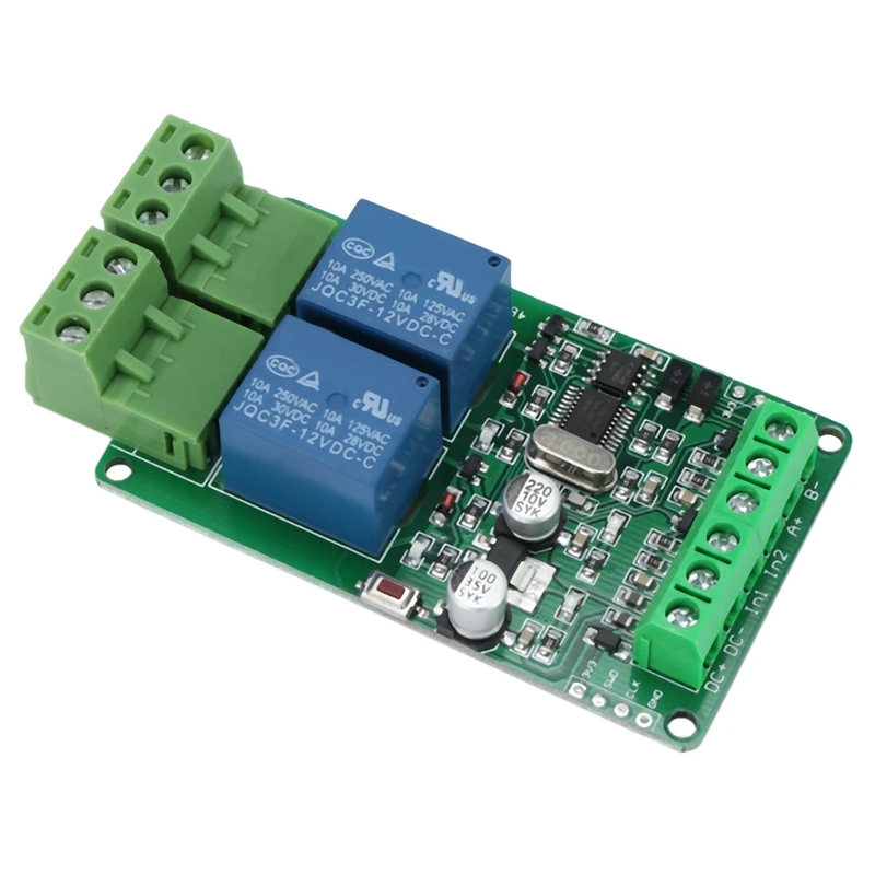 

2-полосный релейный модуль Modbus-Rtu, выход, 2-входной канальный переключатель, интерфейс связи TTL / RS485