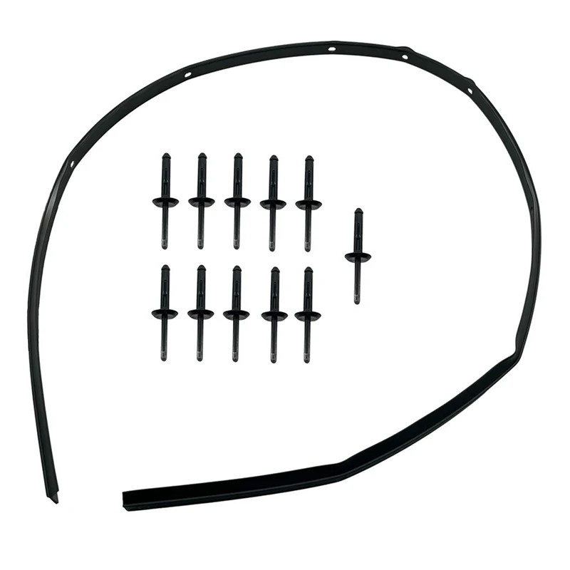 5-кратный Уплотнитель Капота переднего бампера водонепроницаемый с заклепками