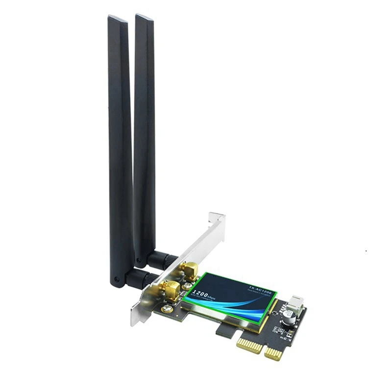 

7265AC 2.4G/5G Dual Band 1200M Wireless Network Card PCI-E Wi-Fi Bluetooth 4.2 WIFI Card For Desktop PC