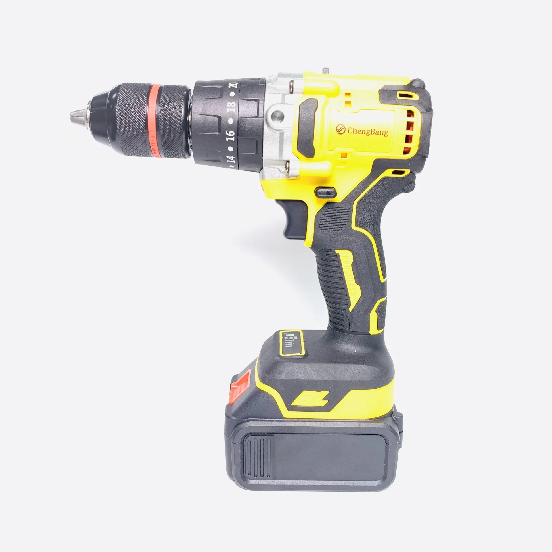 

Желтый бесщеточный литиевый аккумулятор для электрошока makita 99 13 мм