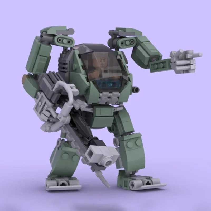 Набор строительных блоков MOC AMP mecha robot boy