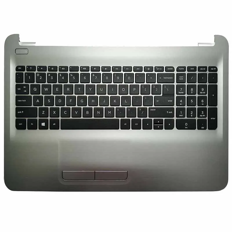

US Laptop keyboard For HP 250 G5 255 G5 256 G5 15-BA 15-AY TPN-C125 ​TPN-C126 HQ-TRE With Touchpad Palmrest Upper Cover