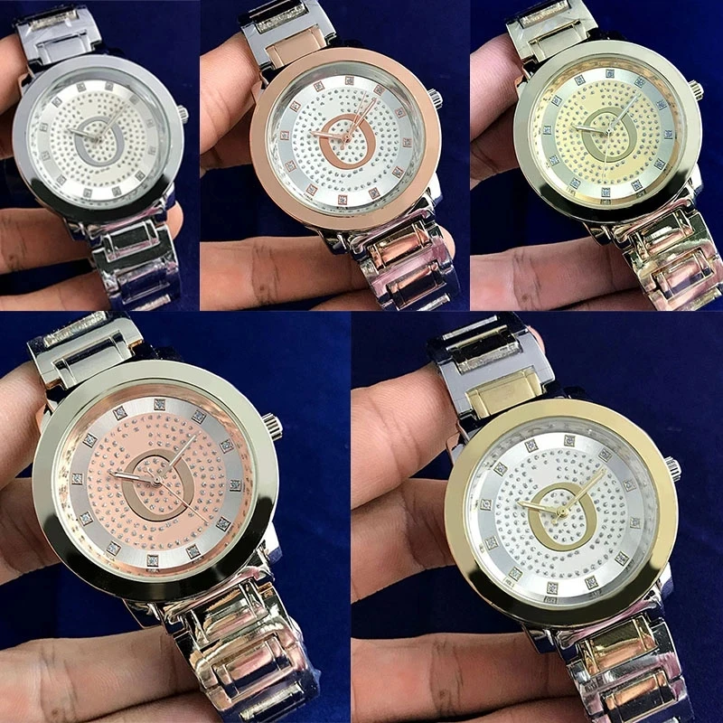 

Мужские и женские парные кварцевые часы RLLEN из нержавеющей стали, модная Роскошная бижутерия, подарок, темпераментный элегантный и изысканный