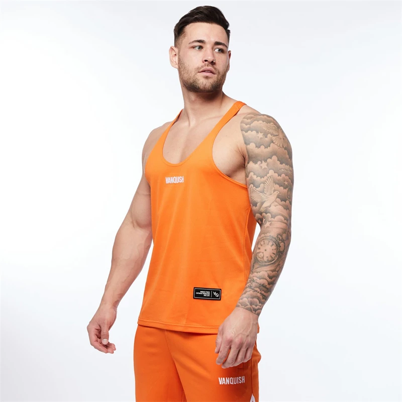 

Chaleco deportivo fino para hombre, ropa para correr al aire libre, transpirable, delgado, para gimnasio y culturismo, novedad d