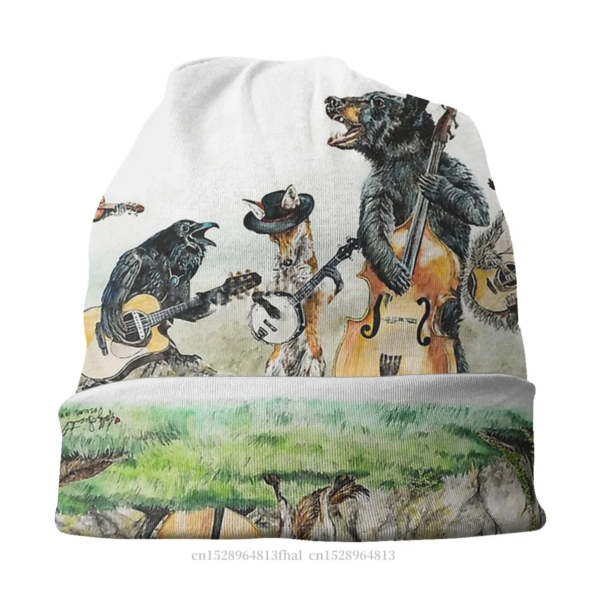 Милые милые уличные шапки с животными кавайные Bluegrass шапочка для дикой музыки