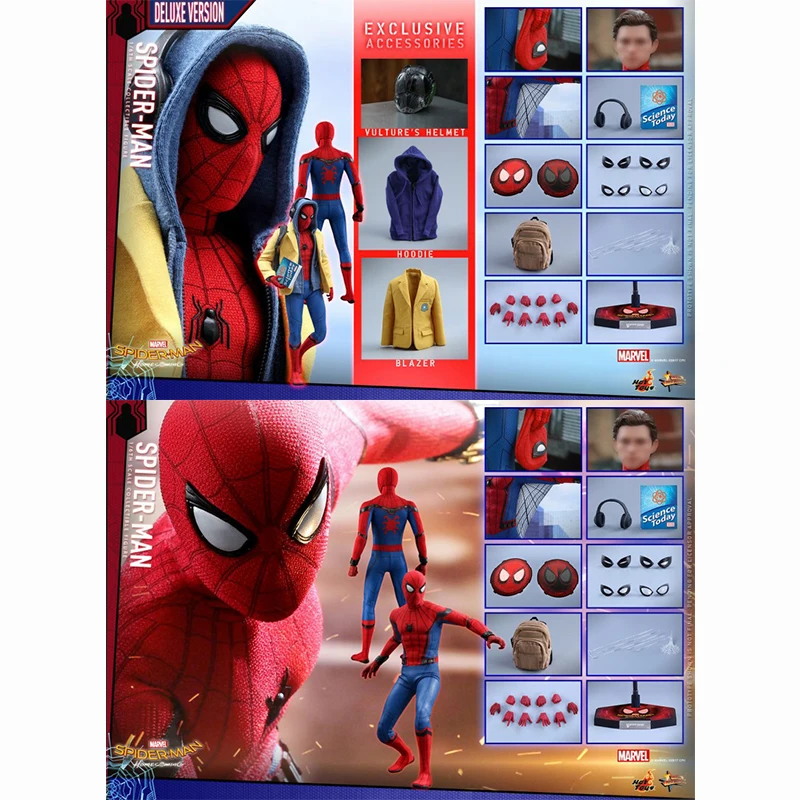 

Игрушки из аниме hotигрушки, Ht 1/6 MMS425/MMS426, Человек-паук, коллекционные
