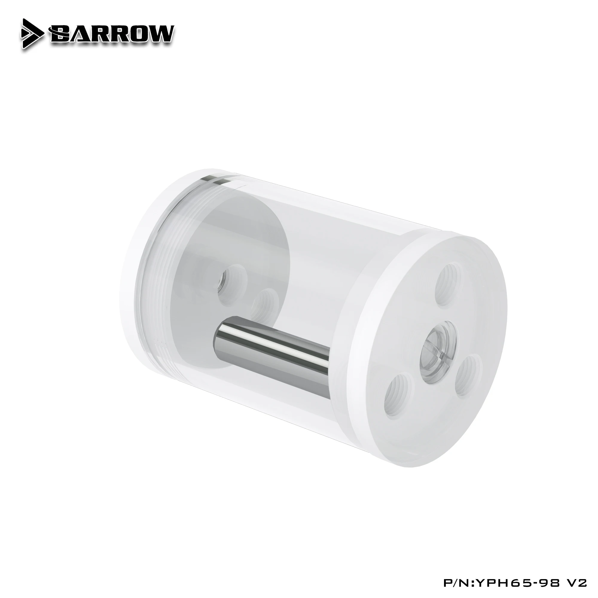 Barrow YPH65 V2 цилиндрический водяной охлаждаемый радиатор диаметром 65 мм с акриловым