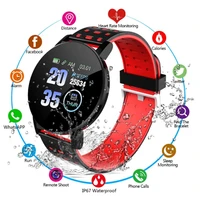 2022 119plus men women kids smart watch ip67 waterproof bracelet watches heart rate smart wristband sports watch band smartwatch
