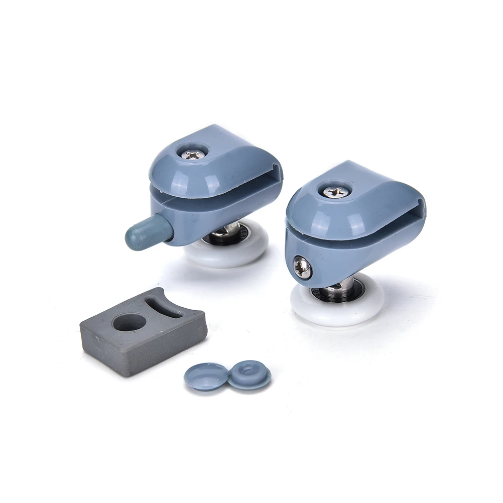 

1 PC Bathroom Glass Sliding Door Pulley Up/Down Shower Accessories Pulley High Quality Bathroom Door Accessories