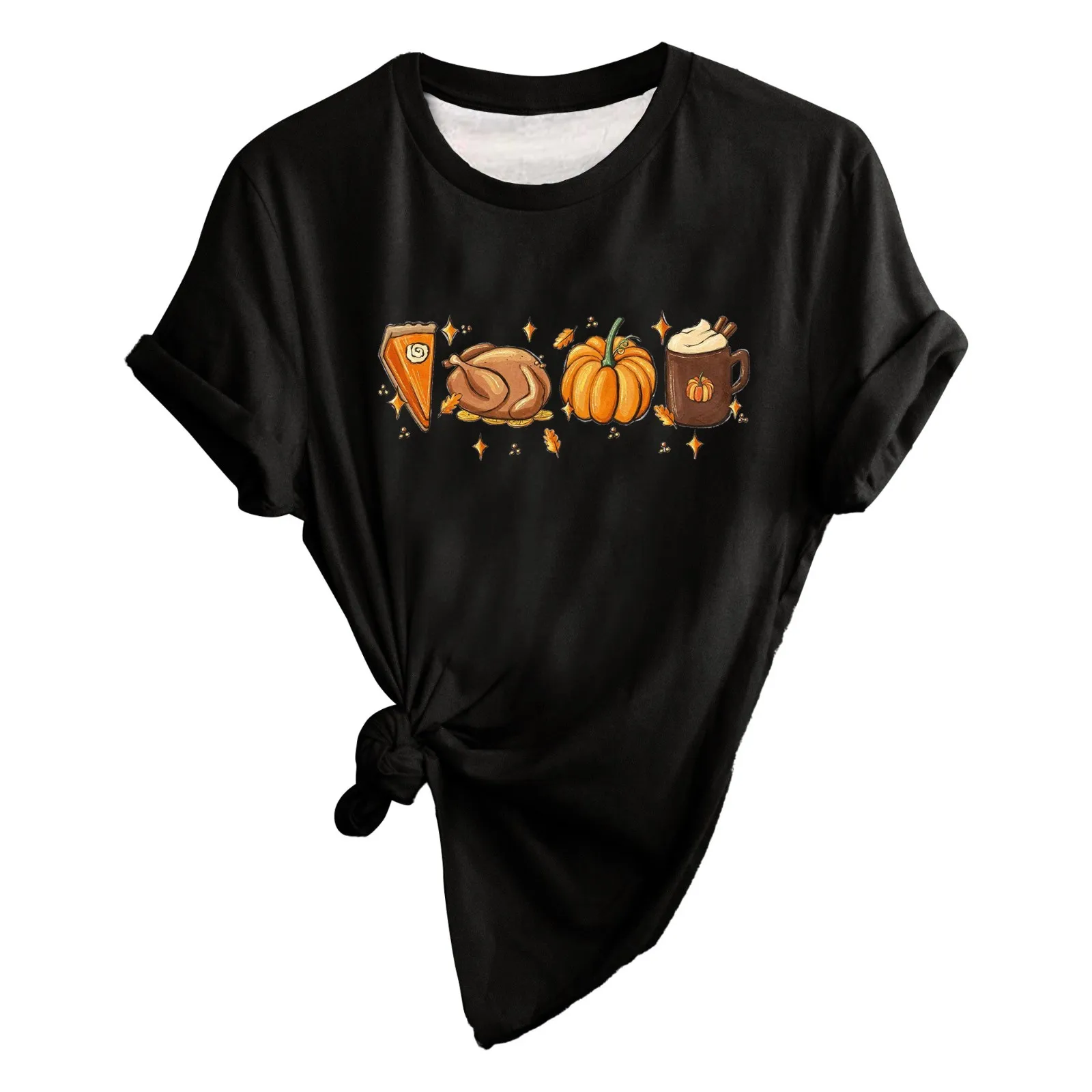 

Футболка на День Благодарения, толстовки, женские повседневные осенние толстовки, топы, легкие рубашки, женская футболка с длинным рукавом