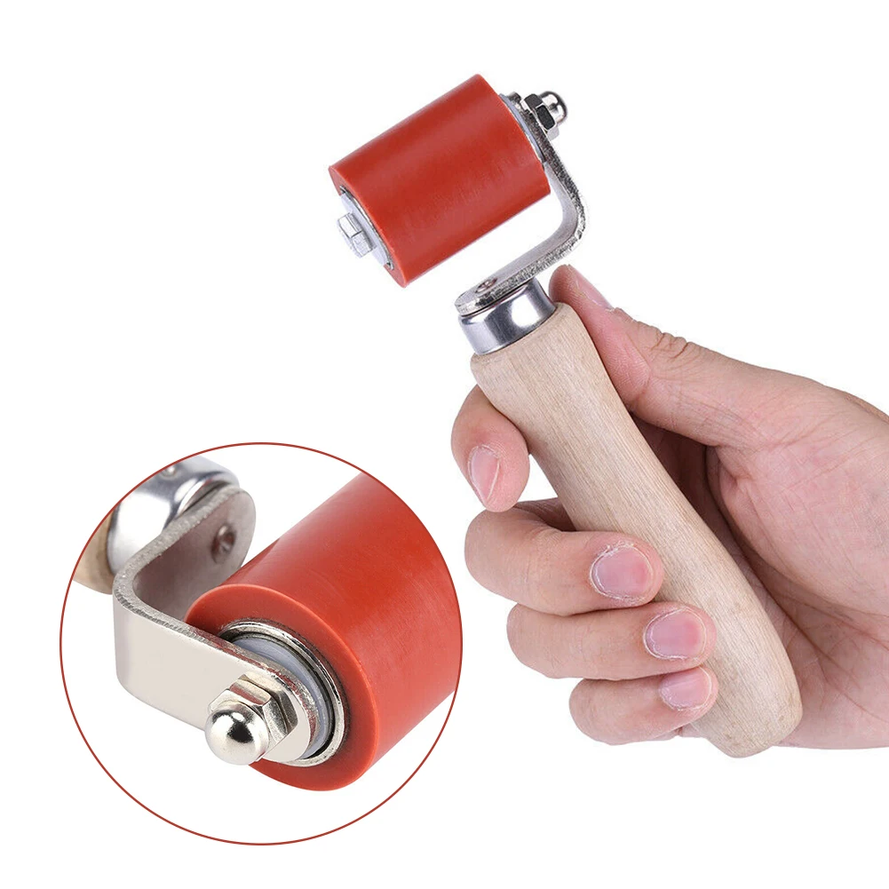 

40mm Silicone Hand Pressure Roller High Temperature Resistant Seam Hand Pressure Roller Roofing PVC Welding Tools