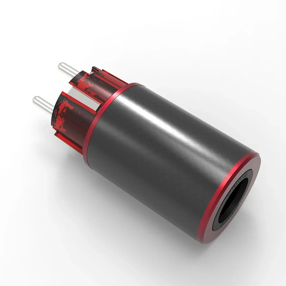 Вилка Viborg VE504Ag из чистого серебра высококачественная вилка питания Schuko высокая