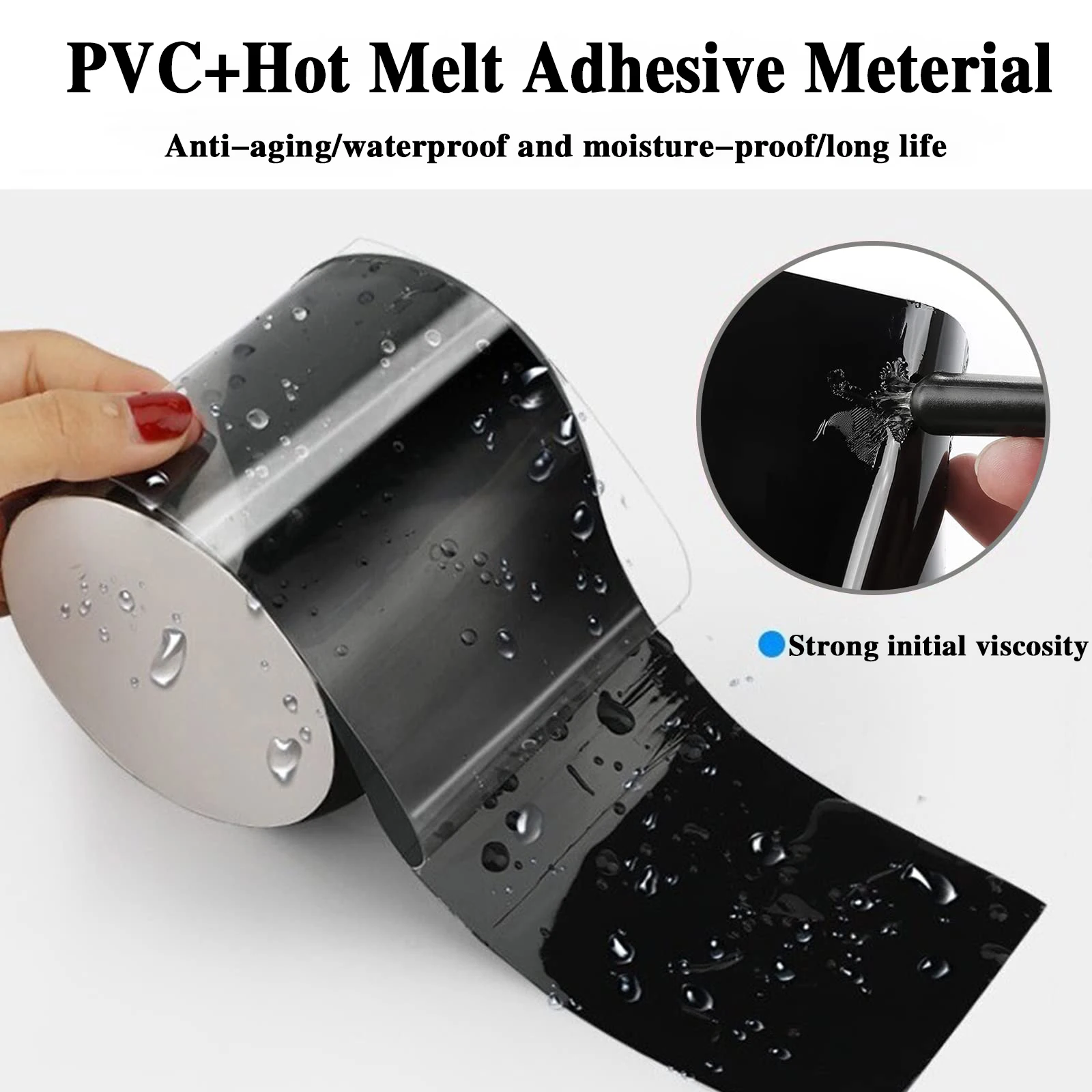 1 5 М Сверхпрочная Водонепроницаемая Лента Для Фиксации Волокна Пробка Утечек