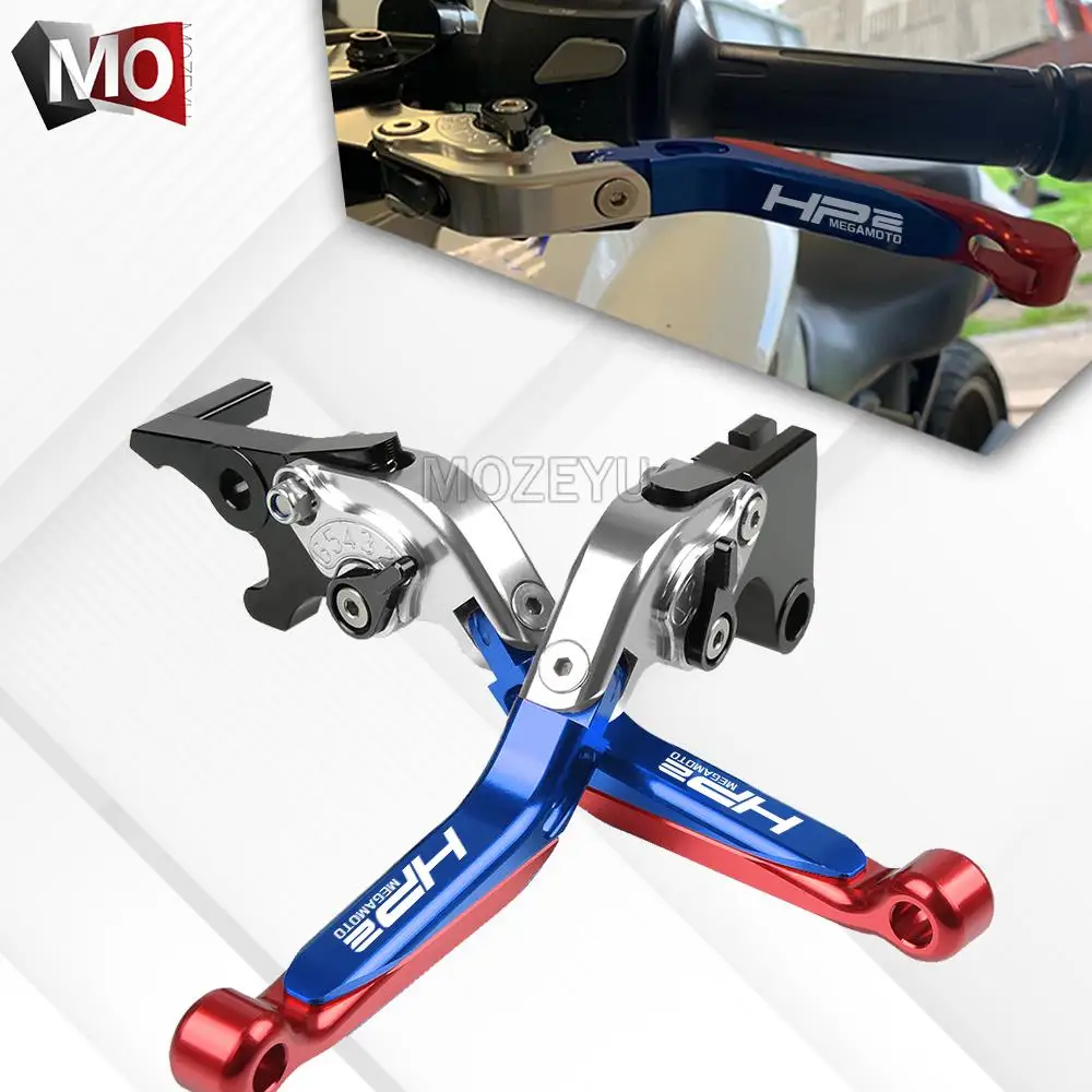 

Motorcycle Accessories CNC Folding Adjustable Handlebar Brake Clutch Levers For BMW HP2 Megamoto HP2Megamoto 2006 2007 2008 2009