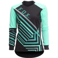 2022 womens downhill jersey hpit fox mountain bike mtb shirt offroad dh motorcycle jersey motocross sportwear clothing fxr bike