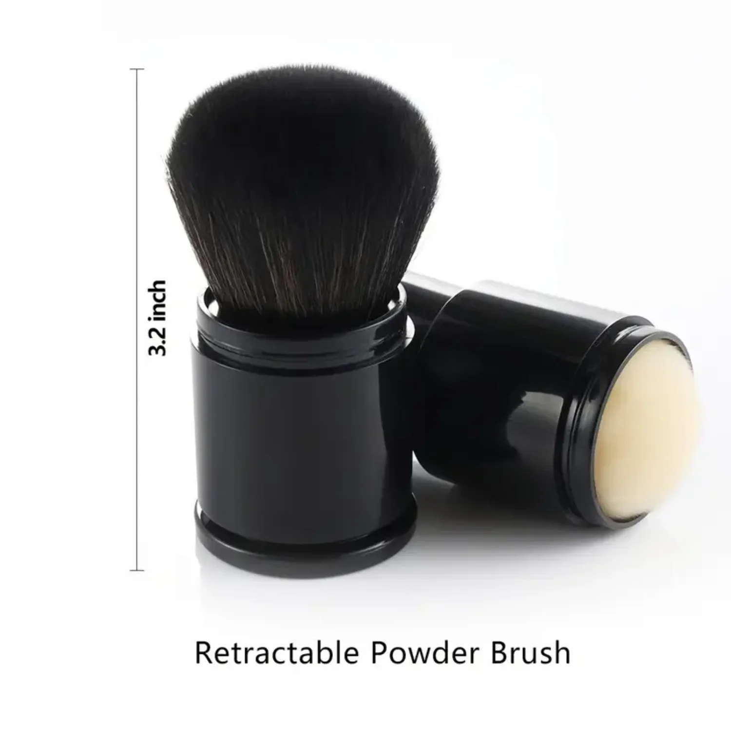 Выдвижная пудра основа румяна бронзатор блендер для лица кисти макияжа —