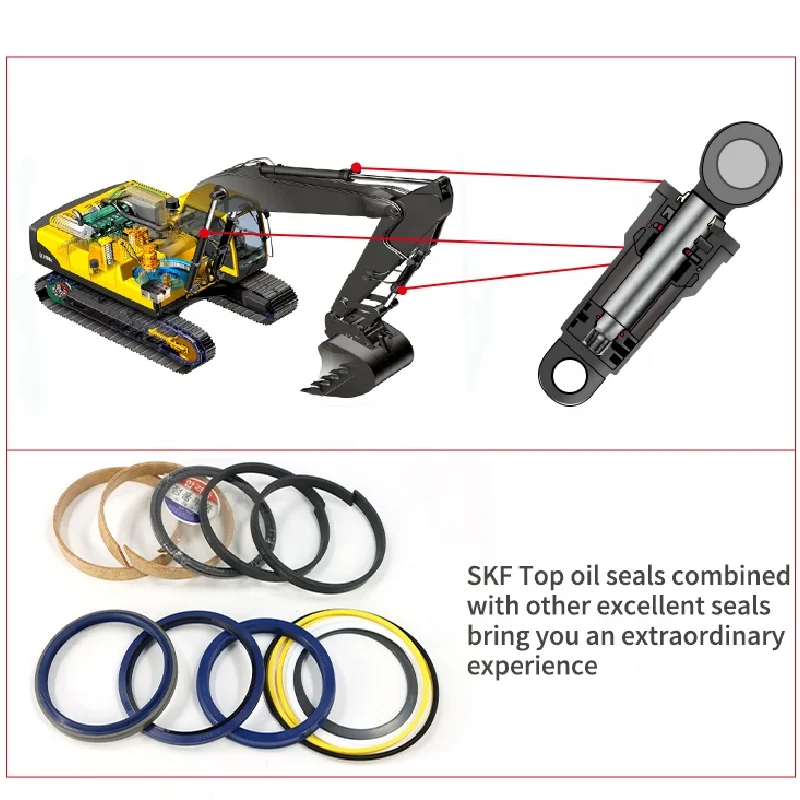 Оптовая продажа PC60-7 гидравлический фотоцилиндр набор для уплотнения