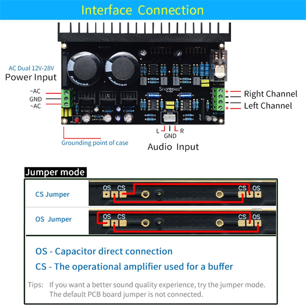 TDA7293 DC сервопривод цифровой мощности LM3886 Плата усилителя 100 Вт TDA 7293 OP07 NE5534 модуль