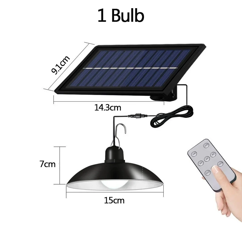 

Солнечный подвесной светильник, белый свет, ABS, IP65