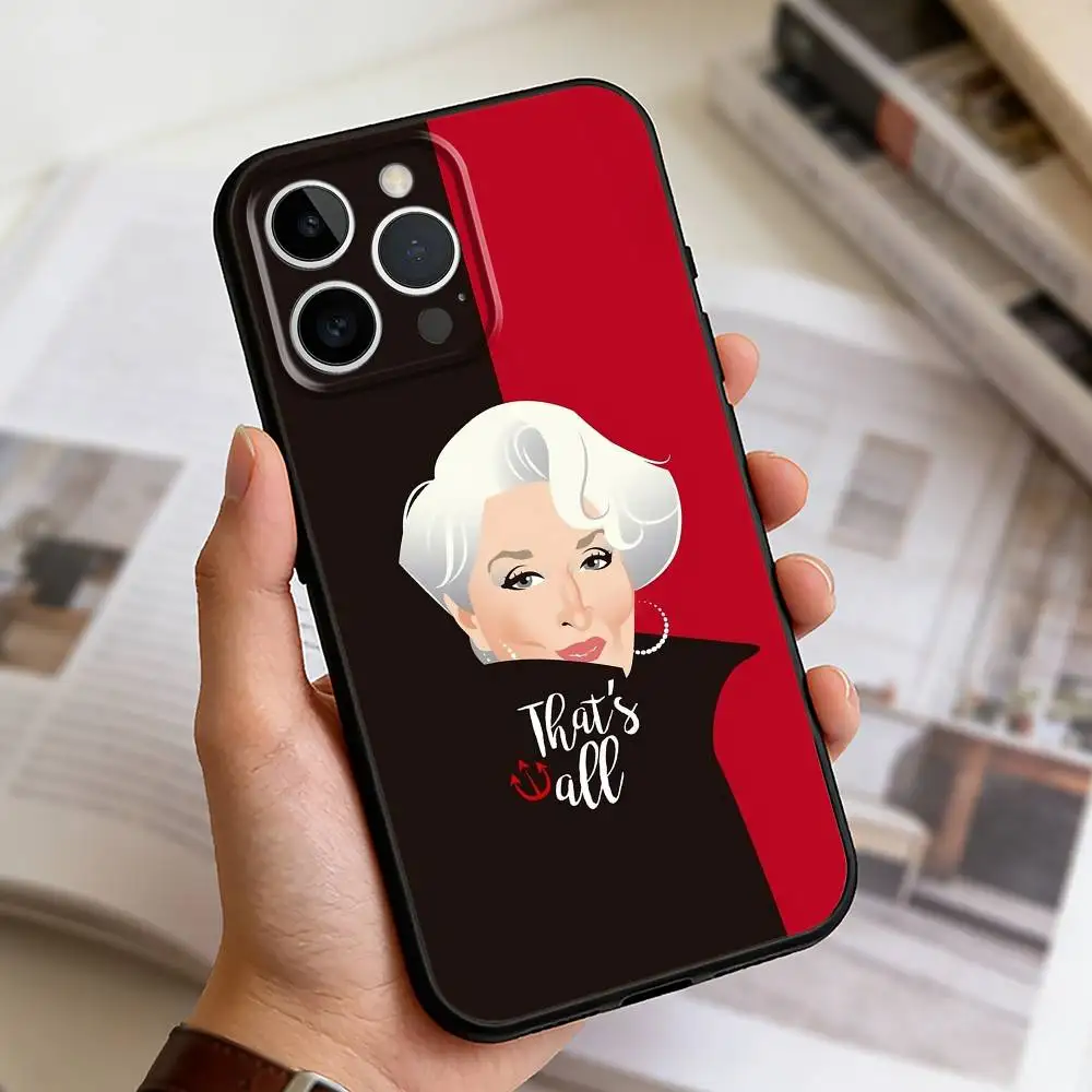Фото Чехол для телефона M-Meryl Streep Art для iPhone 17, 16, 15, 14, 13, 12, 11 Plus, Pro Max, XS, мягкий силиконовый черный чехол №4