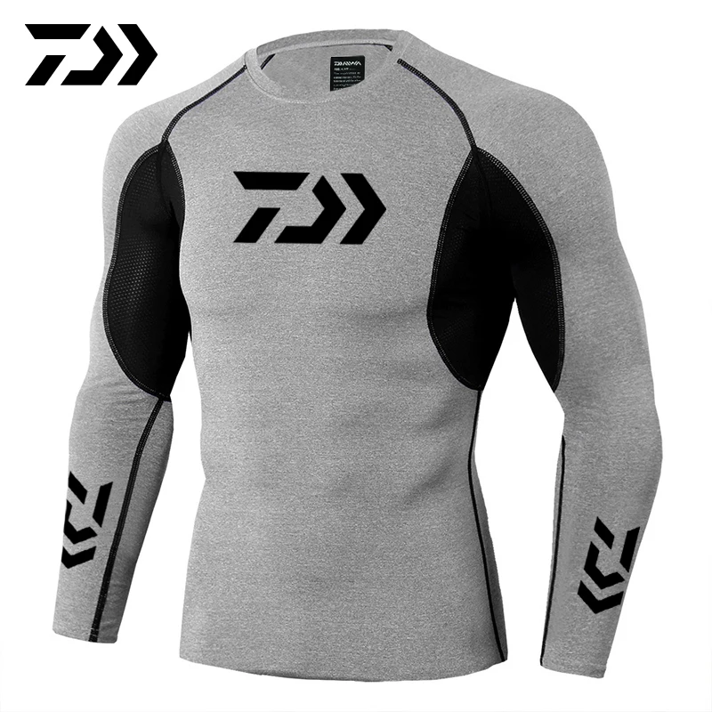 

2023 New Fishing Shirt Outdoor Sports Wear Tshirt Patchwork Fitness Body Shirt Anti-mosquito Breathable Fishing Tshirt