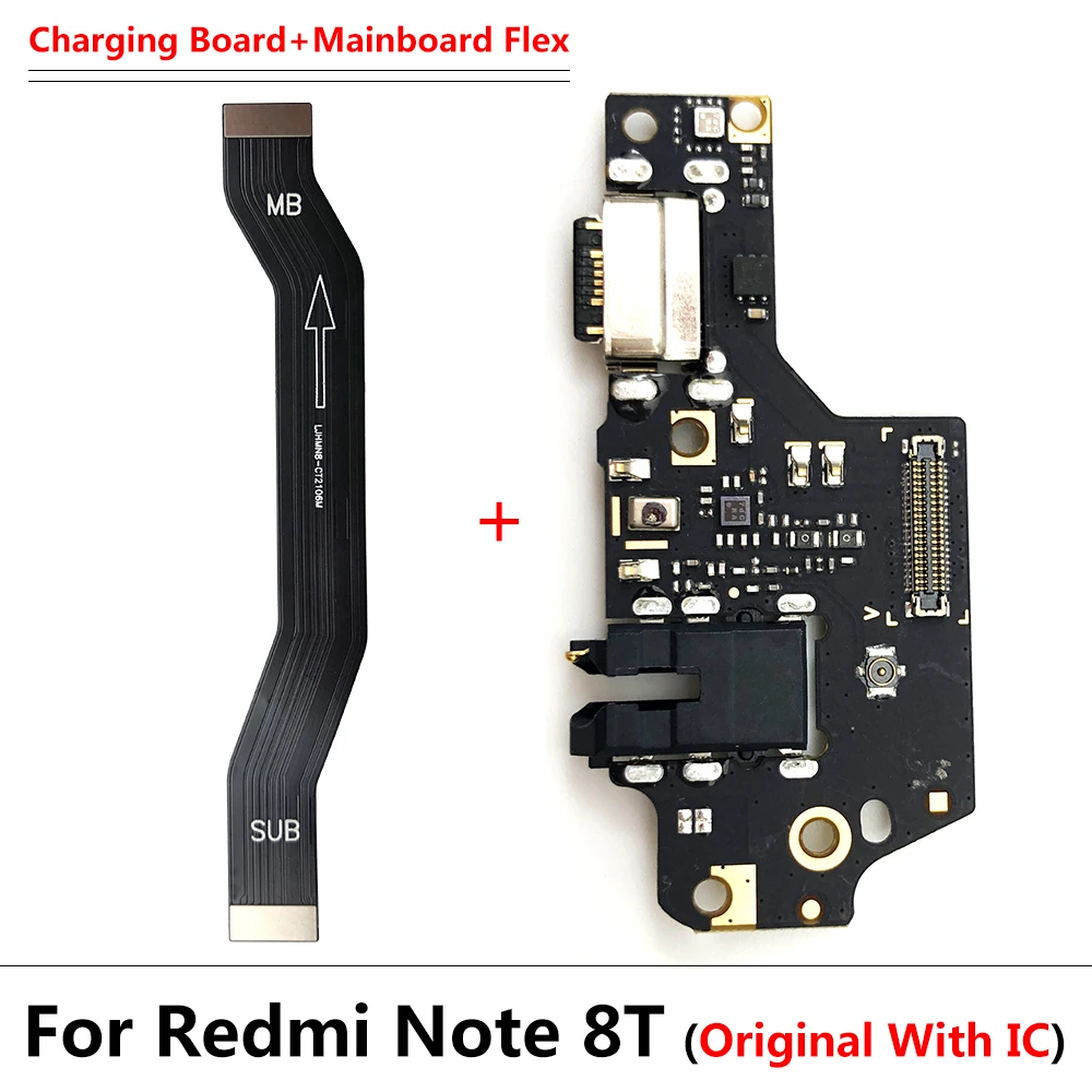

USB док-станция зарядное устройство Порт зарядный гибкий кабель для Redmi Note 8T USB зарядное устройство разъем гибкий кабель