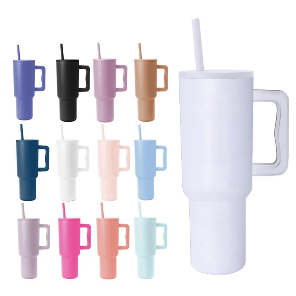 Vacuum Insulated Thermos Cup Car Coffee Mug 40oz