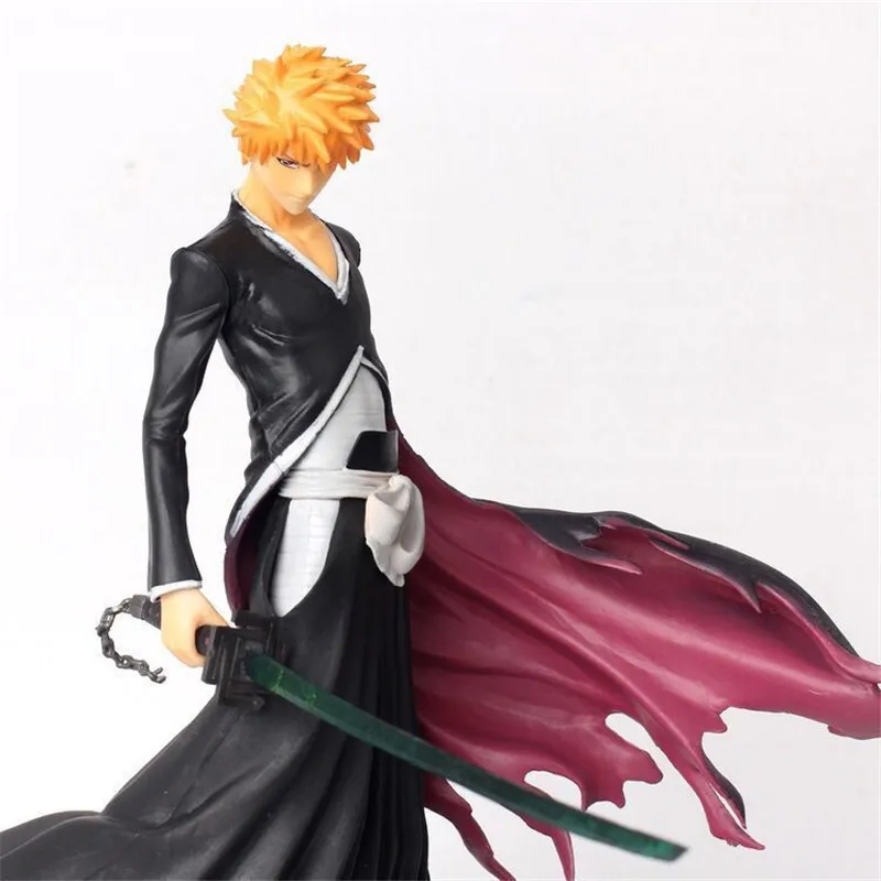 

Новинка 20 см аниме отбеливатель Kurosaki Ichigo ПВХ экшн-Фигурки Игрушка, прекрасный подарок