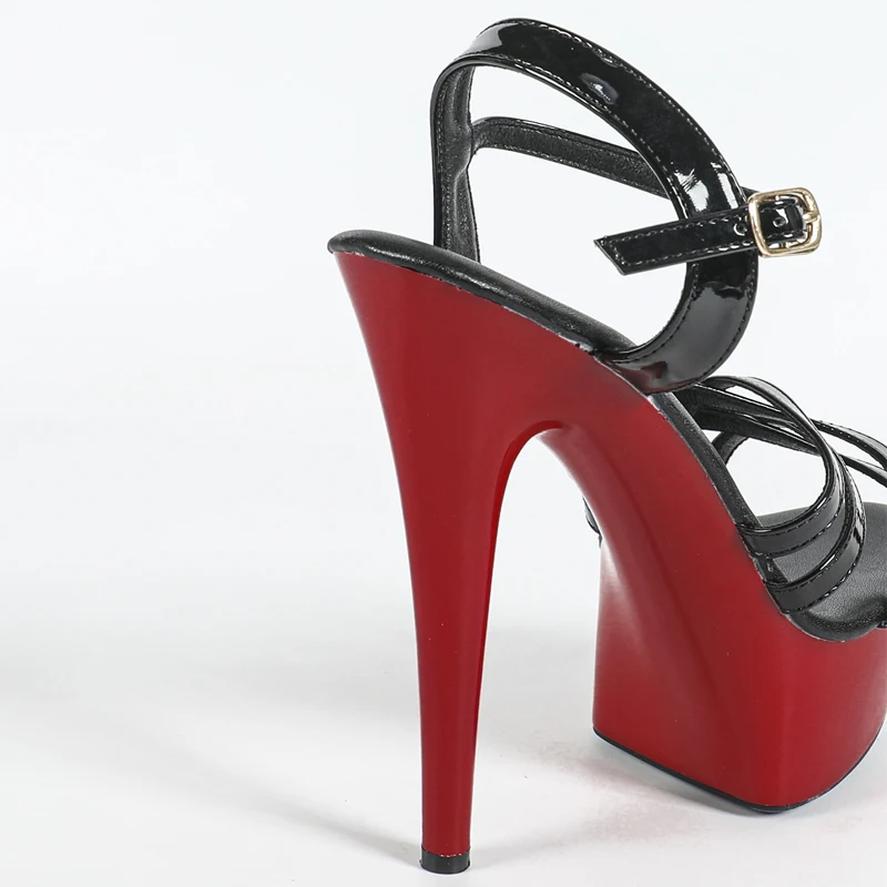 2025 летние сандалии женские туфли-лодочки с пряжкой и крестом на высоком