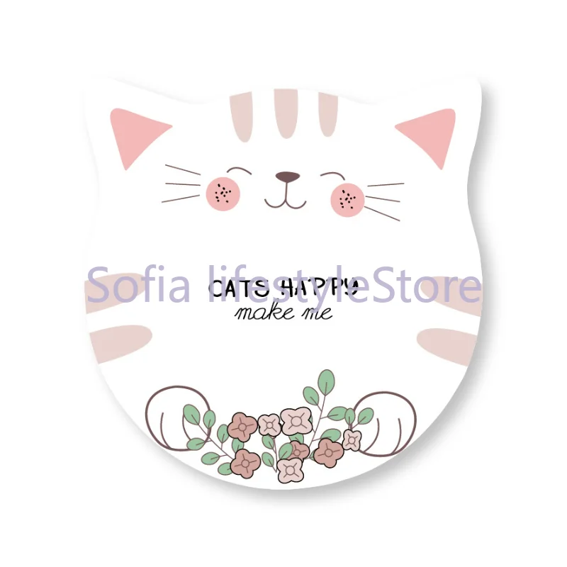 Подставка под чашку в форме кошки коврик подставка для чашки кофе столовые