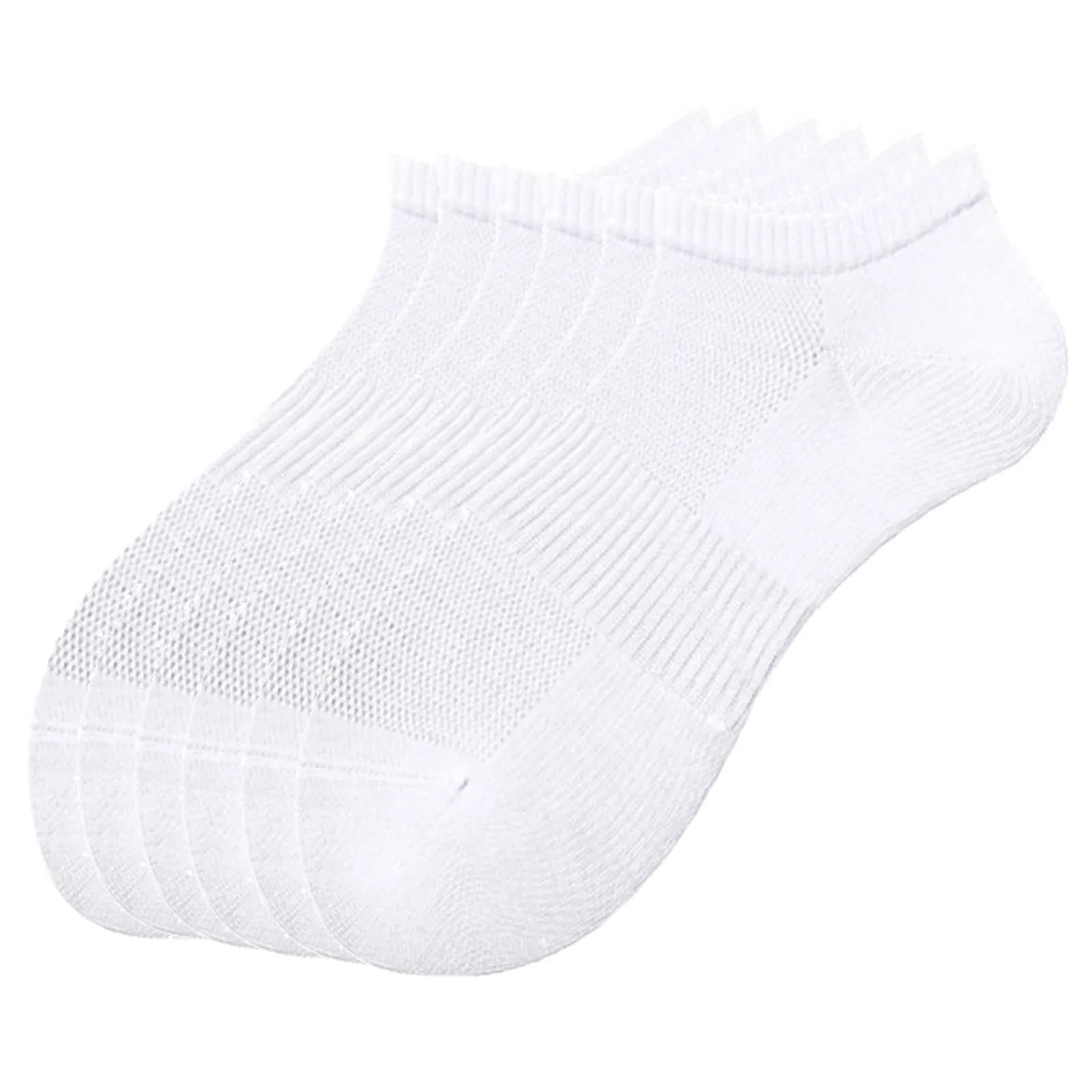 

6 Pairs Moisture Wicking Trainer Socks Athletic Quarter Cushion Compression Socks носки женские чулки носки Calcetines гетры