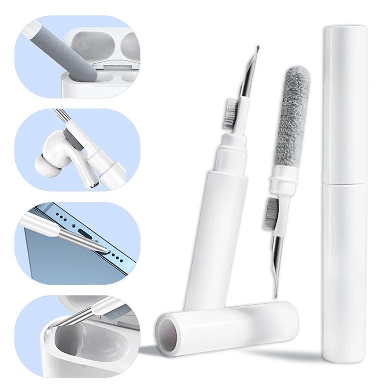 Bluetooth Earphone Cleaner Kit For Airpods Pro 3 2 Earbuds Case Cleaning Tools For Xiaomi Huawei Samsung Airdots Clean Brush Pen