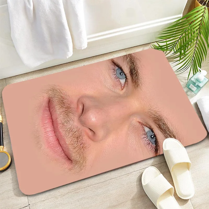 

Коврики для дверей с австралийским актером Криса хемворта, противоскользящие напольные коврики, уличные коврики, коврики для входной двери...