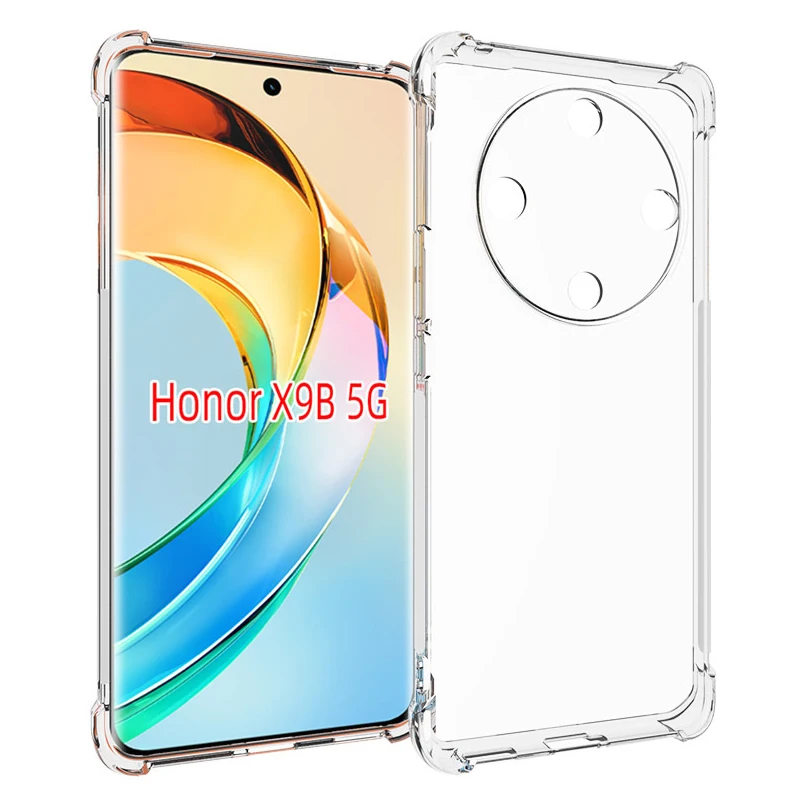 Чехол для Honor X9B HonorX9B подушка безопасности силиконовый бампер из ТПУ