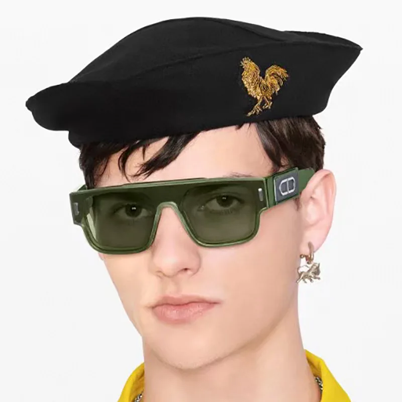 

2022 New Sunglasses Sunglasses Eyewear Trend Men's And Women's Fashion All-in-one Retro Vu400 Brand ZUIDID