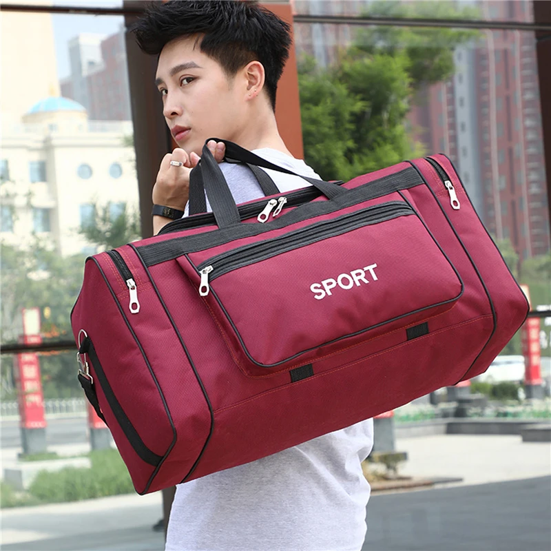 

Professional Oxford Sports Gym Bag Women Men For The Gym Fitness Training Shoulder Handbags Bag Yoga Bag Luggage