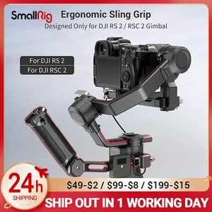SMALLRIG Регулируемый ручной строп с двойной рукояткой для DJI RS 2  RSC 2 карданный Ручной Стабилизатор Крепление Монитора аксессуары 3028