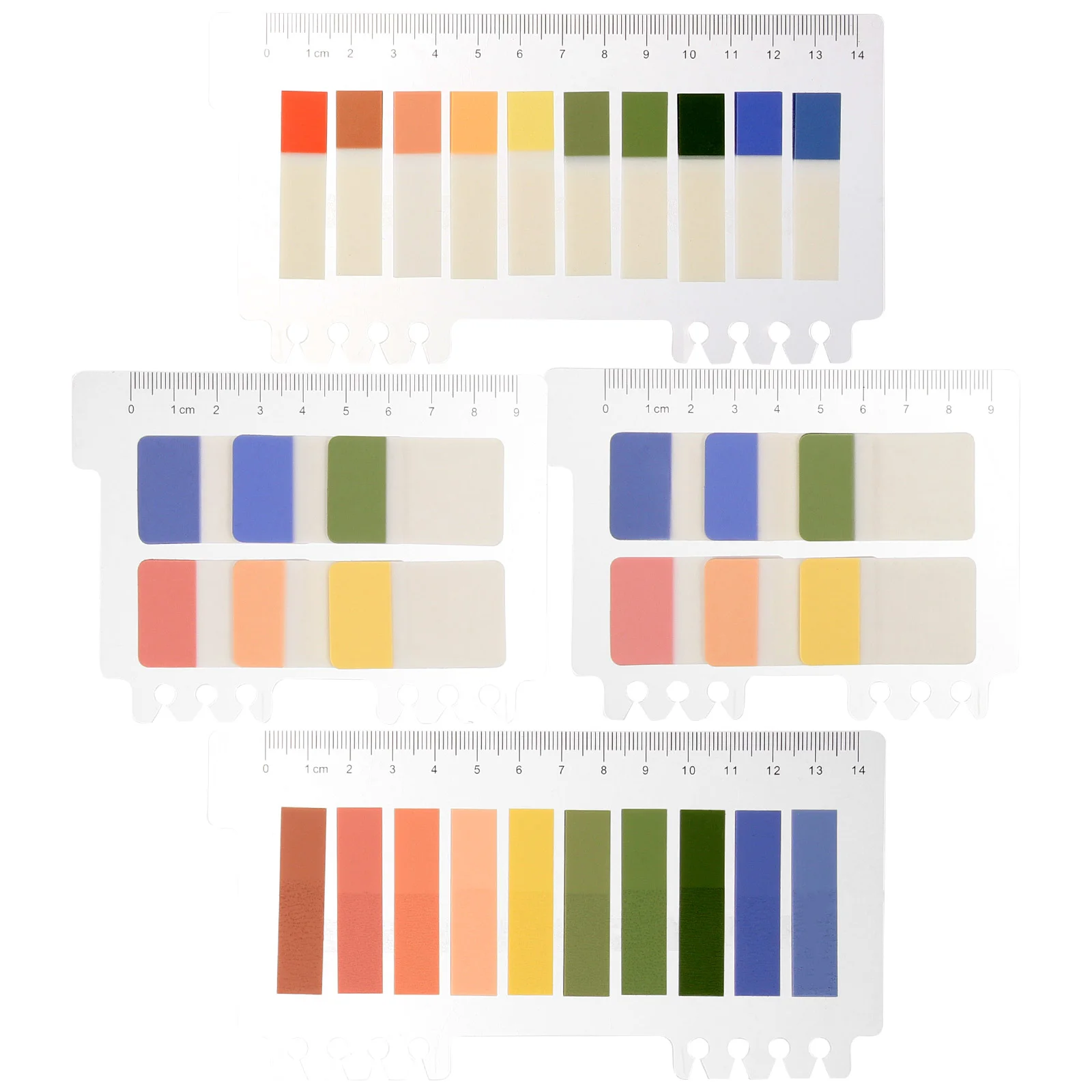 

520 Sheets Water Proof Stickers Paper Portable Page Markers Memorandum Book Tabs Flags Household Office Accessories for desk