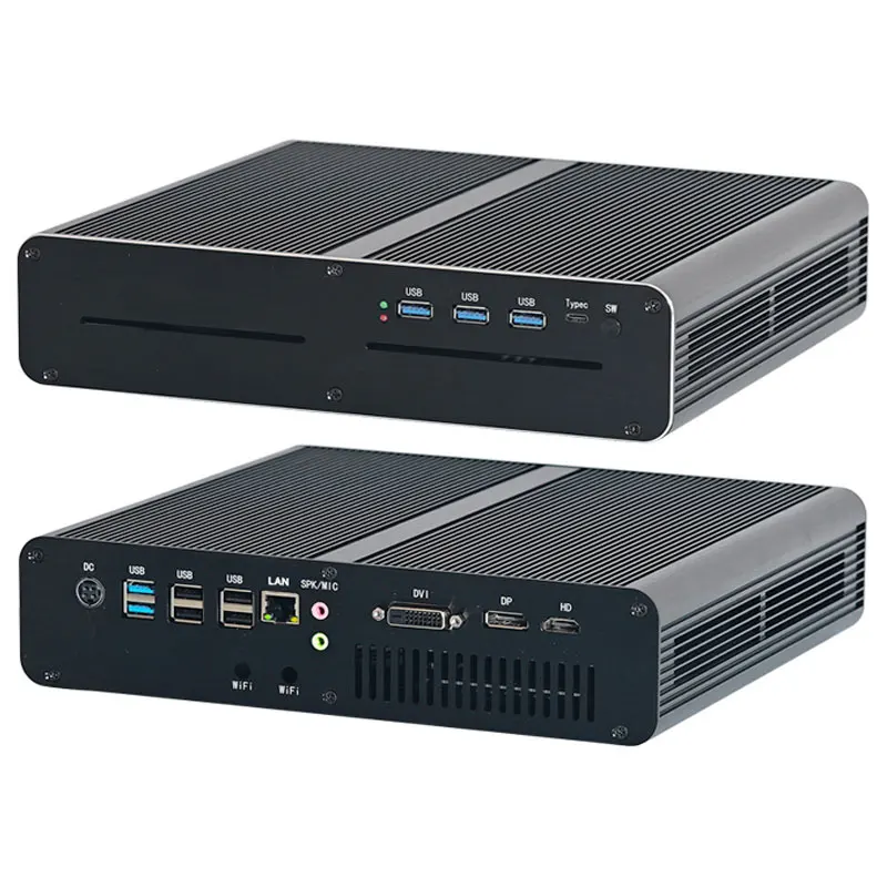 Игровой мини-ПК Intel Core i9 9880H i7 10870H GTX 1650 1060 2 * DDR4 NVMe SSD настольный компьютер NUC Windows 11/10