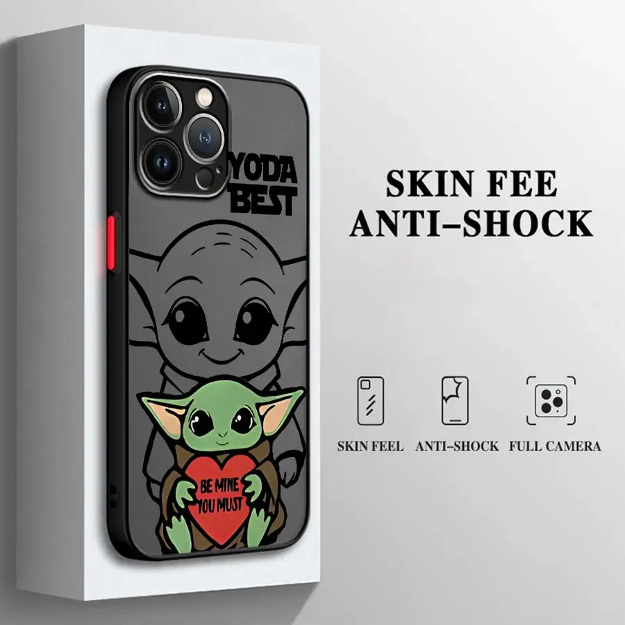 Милый детский чехол для телефона Yoo-Da iPhone 16 15 11 12 13 14 Pro Max Plus Mini 7 8 XS противоударный