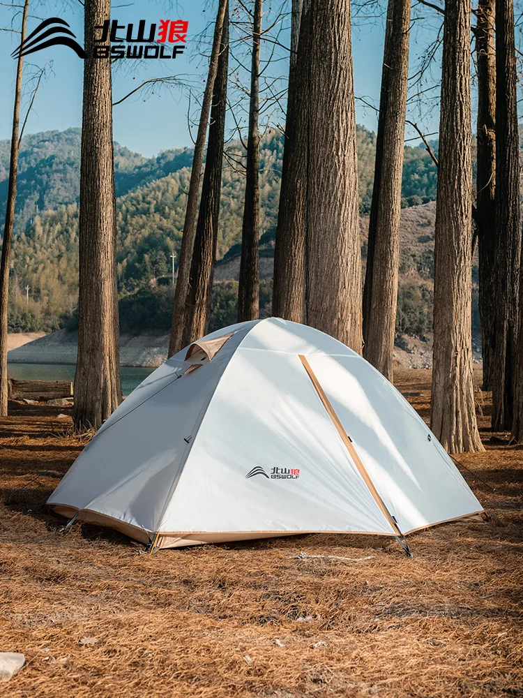 

Туристическая палатка, профессиональное оборудование для отдыха на открытом воздухе, защита от дождя и шторма, одиночное и двойное, утолщенное