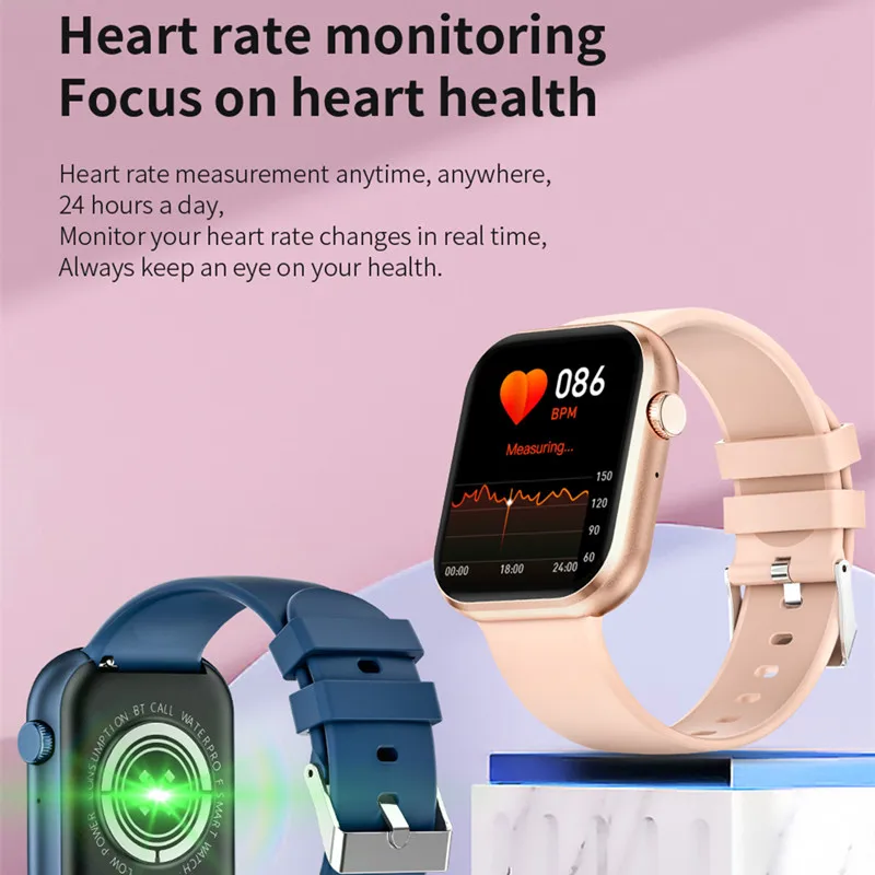 Smart Watch G20 1.83 Inch Big Screen BT Call Heart Rate Monitor Sport Fitness Tracker Men Women Smartwatch