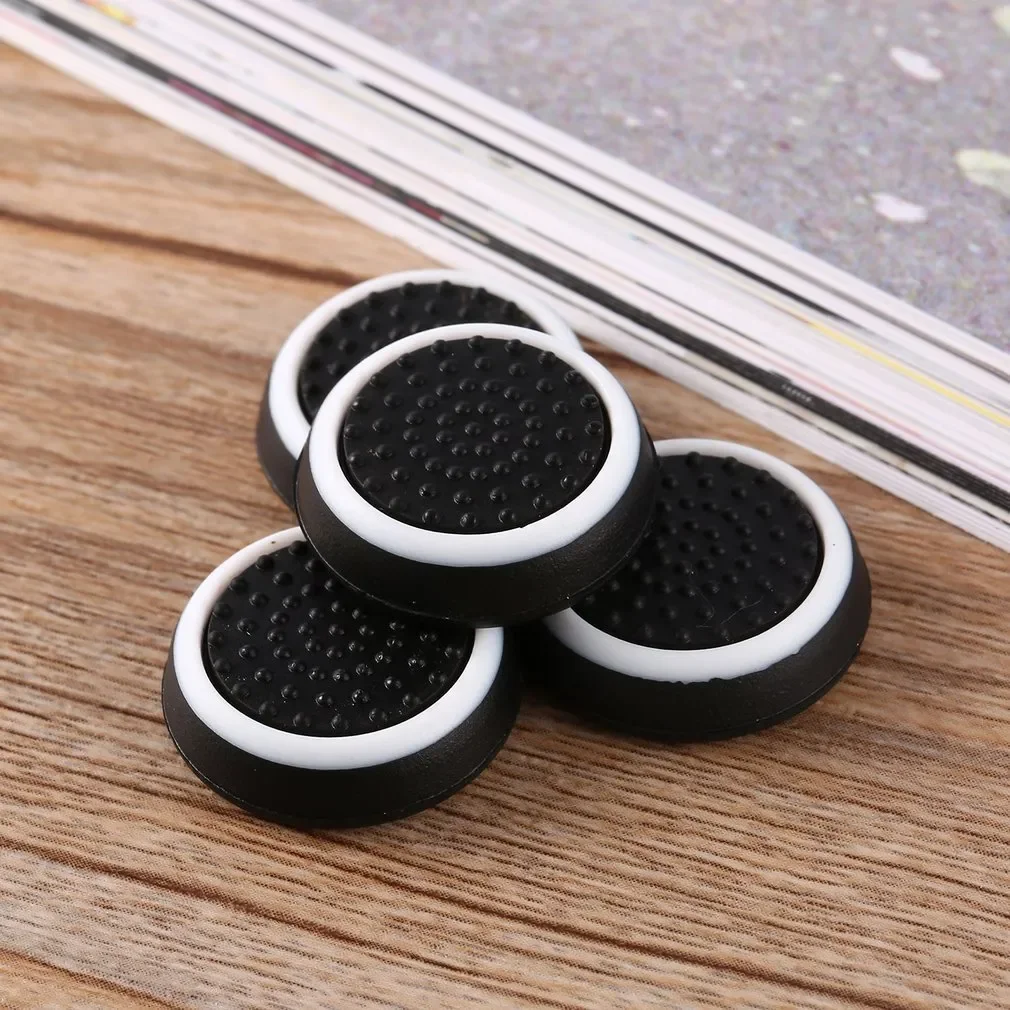 

Silicone Anti-slip Striped Gamepad Keycap Controller Thumb Grips Protective Cover for PS3/4 for X box One/360