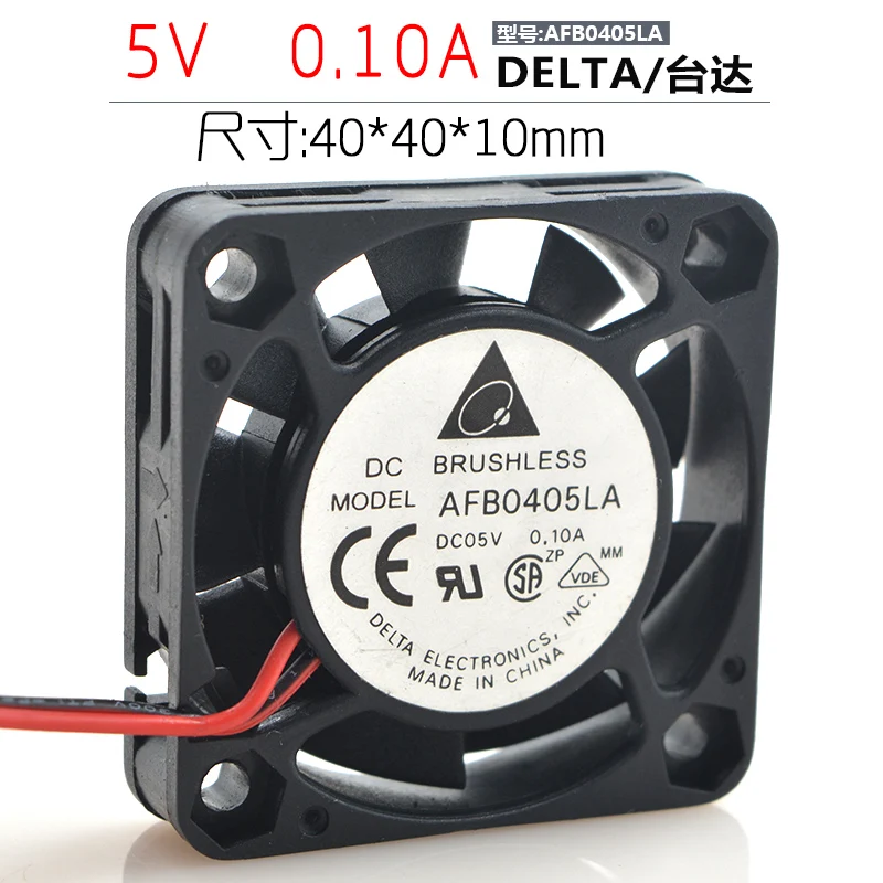 AFB0405LA 5 в 0,1 а 4010 см/4 см шариковые вентиляторы охлаждения постоянного тока