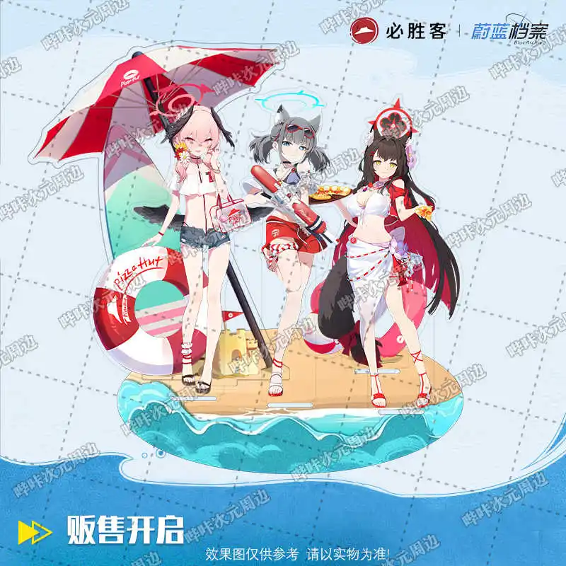 Фото Игра Синий Архив Shiroko Sunaookami Wakamo Фигурка на акриловой подставке Модель Косплей Мультфильм Настольный декор №1
